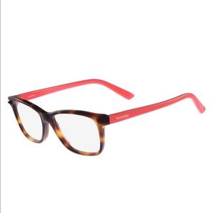 NWT Valentino glasses V2694 Havana-Coral